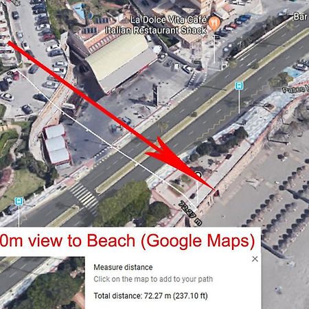 Beachfront-Parque Paloma-Modern-Panoramic Views! Benalmádena Eksteriør bilde