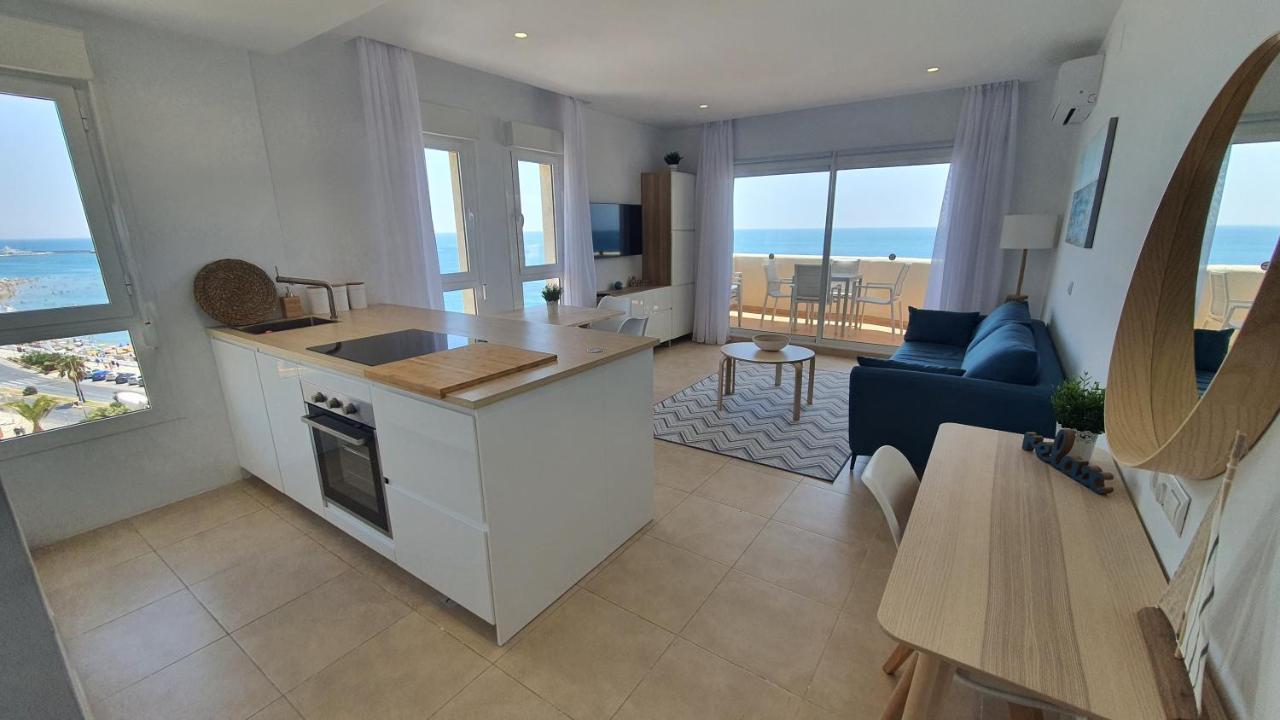 Beachfront-Parque Paloma-Modern-Panoramic Views! Benalmádena Eksteriør bilde