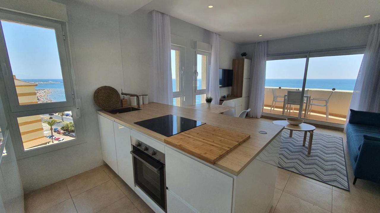 Beachfront-Parque Paloma-Modern-Panoramic Views! Benalmádena Eksteriør bilde
