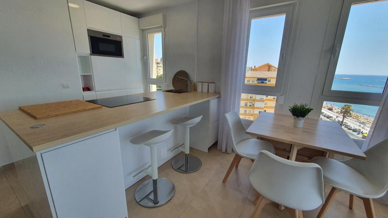 Beachfront-Parque Paloma-Modern-Panoramic Views! Benalmádena Eksteriør bilde